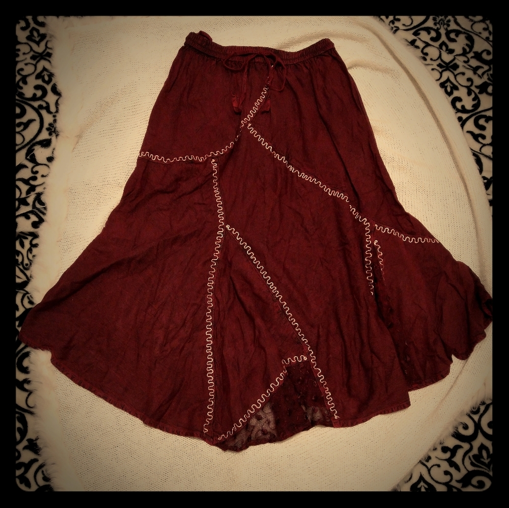 90s Hippie Skirt